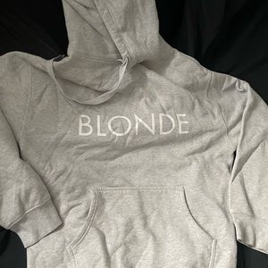 Brunette the Label size M/L grey hoodie Only worn twice like brand new condition